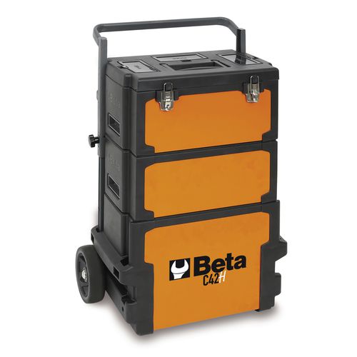 Chariot de transport - C42H series - Beta Utensili - en métal / 3 niveaux / porte-outils