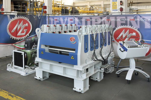 Machine à redresser pour tôle - sp series - MG S.R.L. - pour tubes / automatique / hydraulique
