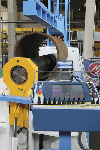 Rouleuse à 4 rouleaux - M3042G/S - MG S.R.L. - hydraulique / pour fabrication de cuve / pour applications lourdes