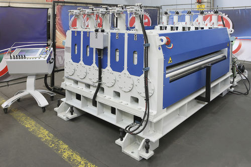 Machine à redresser pour tôle - SP2014 - MG S.R.L. - hydraulique