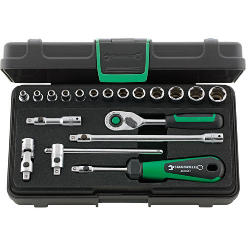 Kit de clés à douille - 40/13/6QR  - STAHLWILLE EDUARD WILLE GmbH & Co. KG