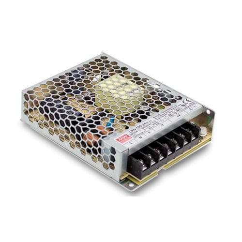 Alimentation électrique 1U - LRS-100 series - Mean Well - AC/DC / à sortie simple / à découpage