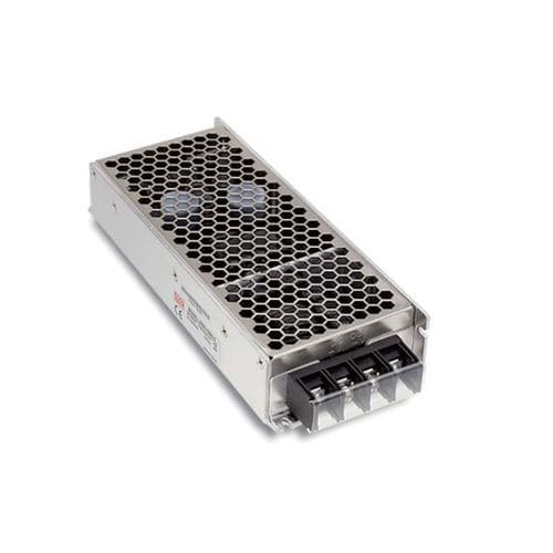 Convertisseur DC/DC plage de tension d'entrée 2:1 - RSD-150 series  - Mean Well - haute isolation E/S / encapsulé / 1U