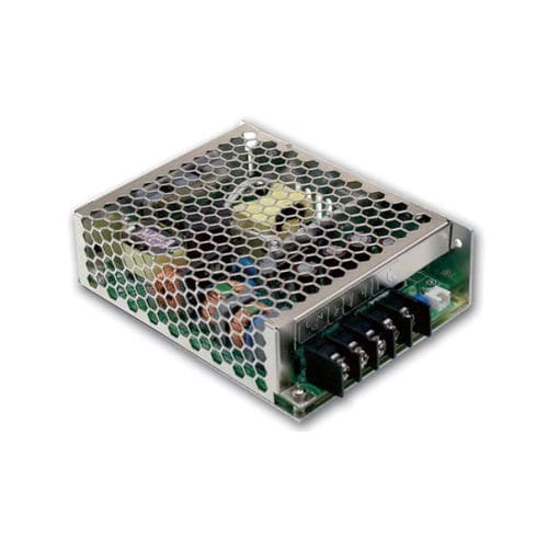 Alimentation électrique 1U - HRP-75 series  - Mean Well - AC/DC / à sortie simple / avec protection contre les courts-circuits