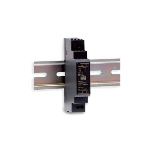 Alimentation électrique sur rail DIN - HDR-15 series  - Mean Well - AC/DC / à sortie simple / avec protection contre les courts-circuits