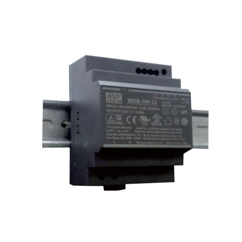 Alimentation électrique sur rail DIN - HDR-100 series  - Mean Well - AC/DC / à sortie simple / avec protection contre les courts-circuits