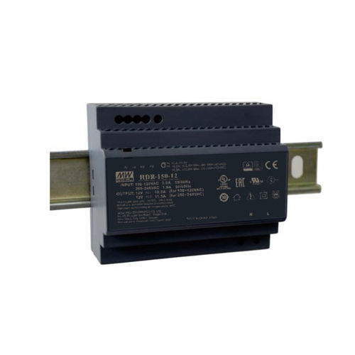 Alimentation électrique sur rail DIN - HDR-150 series  - Mean Well - AC/DC / à sortie simple / avec protection contre les courts-circuits