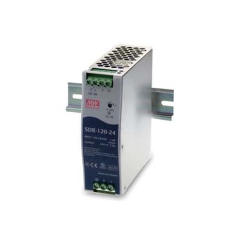 Alimentation électrique sur rail DIN - SDR-120 series  - Mean Well - AC/DC / à sortie simple / avec protection contre les courts-circuits