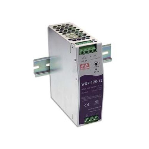Alimentation électrique sur rail DIN - WDR-120 series  - Mean Well - AC/DC / à sortie simple / monophasée