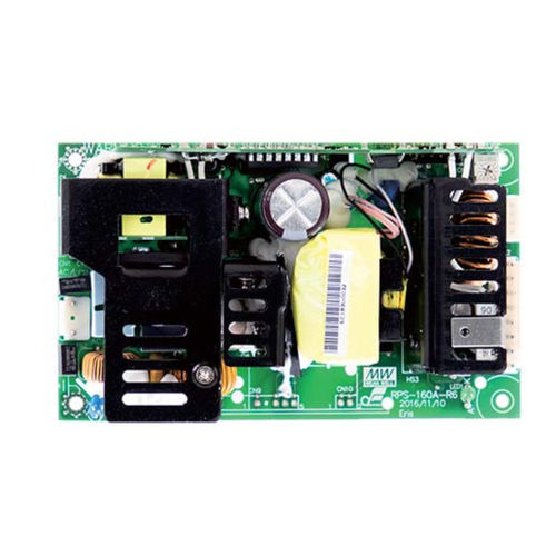Alimentation électrique châssis ouvert - RPS-160 series - Mean Well - AC/DC / à sortie simple / avec protection contre les courts-circuits