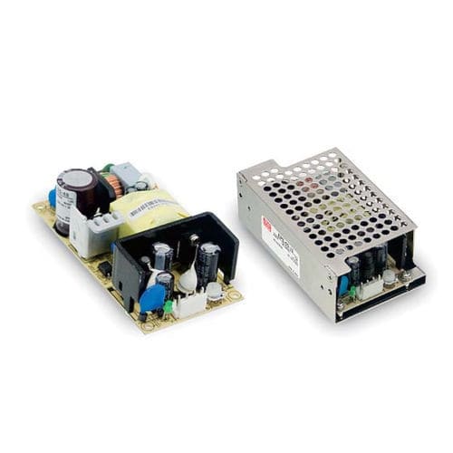 Alimentation électrique châssis ouvert - EPS-65 series - Mean Well - au format 2"x4" / AC/DC / à sortie simple