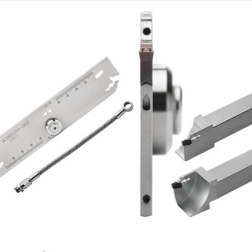 Outil de rainurage extérieur - GW - MITSUBISHI MATERIALS - à plaquettes / avec fluide de refroidissement
