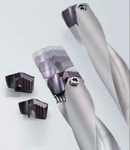 Foret monobloc - TAW series - MITSUBISHI MATERIALS - multiusage / en carbure / modulaire