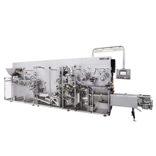 Machine d'emballage sous film plié - RPM-S - LOESCH Verpackungstechnik GmbH + Co. KG - automatique / pour chewing gum / pour produits de confiserie