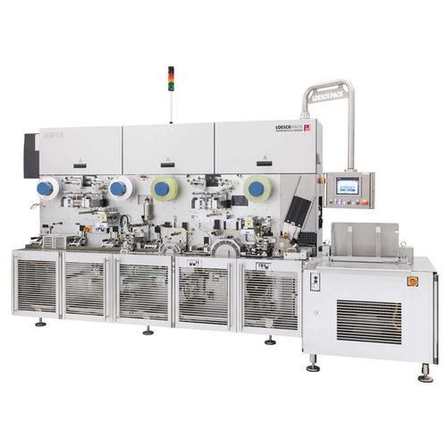 Machine d'emballage sous film plié - GWS - LOESCH Verpackungstechnik GmbH + Co. KG - automatique / pour chewing gum / pour l'industrie agroalimentaire