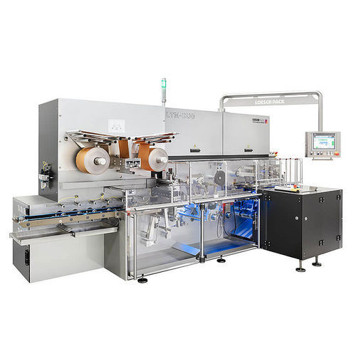 Machine d'emballage 2 voies - LTM-DUO - LOESCH Verpackungstechnik GmbH + Co. KG - automatique / sous film plié / pour produits en chocolat
