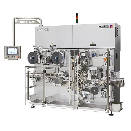 Machine d'emballage sous film plié - RCB - LOESCH Verpackungstechnik GmbH + Co. KG - automatique / compacte / pour produits en chocolat