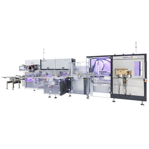Machine d'emballage sous film plié - LTM-DUO  - LOESCH Verpackungstechnik GmbH + Co. KG - automatique / compacte / pour produits en chocolat