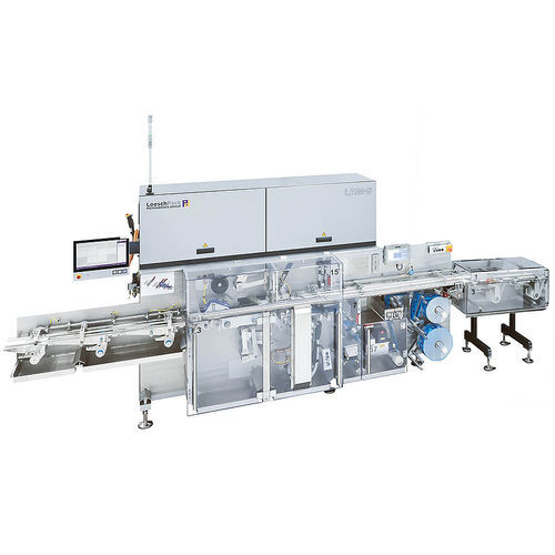 Machine d'emballage sous film plié - LRM-S - LOESCH Verpackungstechnik GmbH + Co. KG - automatique / pour produits en chocolat / pour boulangerie industrielle