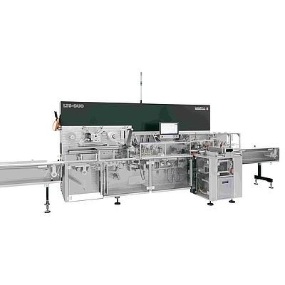 Machine d'emballage automatique - LTS-DUO - LOESCH Verpackungstechnik GmbH + Co. KG - sous film / sous film plié / pour produits en chocolat