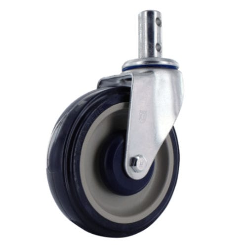 Roulette pivotante - Z20R154CLDE - P&H Casters - à tige / en acier / en nylon