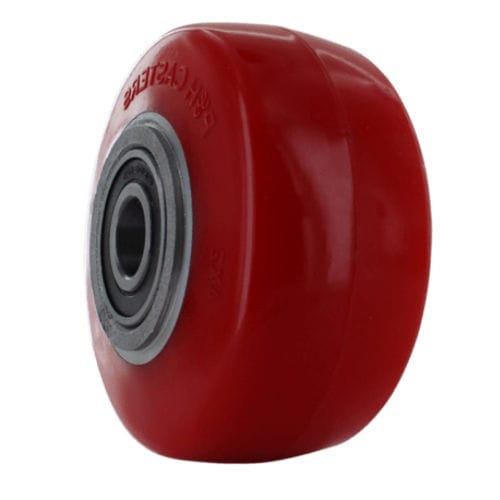 Roue à bandage - W85042PUCR - P&H Casters - en aluminium / de chariot