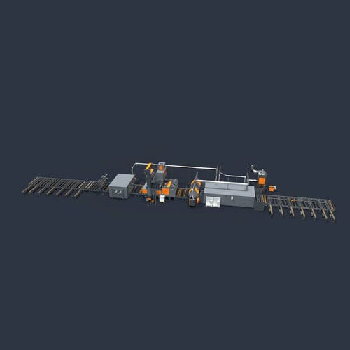 Ligne de grenaillage - RÖSLER OBERFLÄCHENTECHNIK