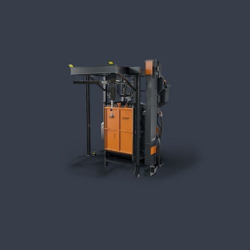 Grenailleuse à turbine - RHBE  - RÖSLER OBERFLÄCHENTECHNIK - pour métal / automatique / compacte
