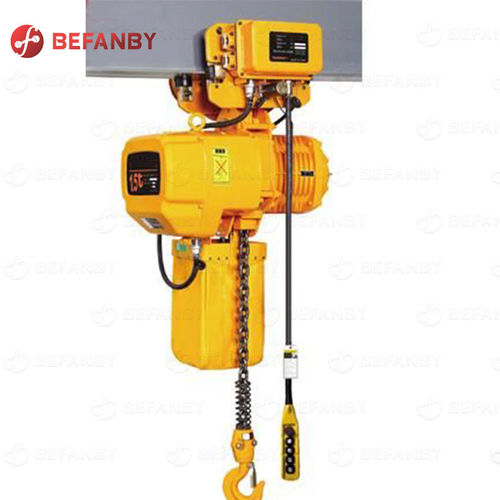Palan à chaîne électrique - HHBB - BEFANBY - à hauteur perdue / 380 V / 1