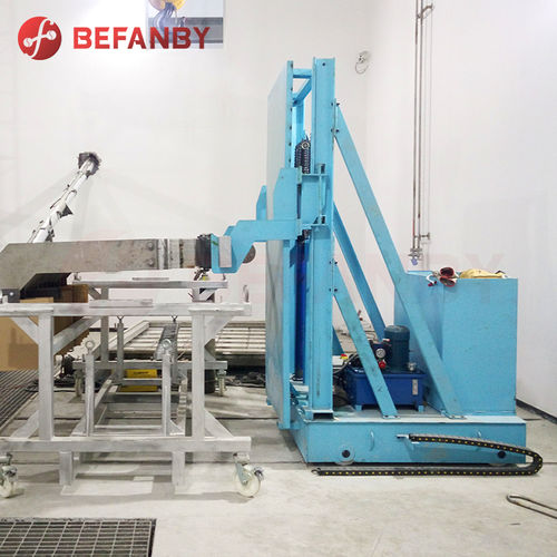 Chariot d'atelier - KPT Series - BEFANBY - en acier / avec plateau basculant / pour bacs de stockage