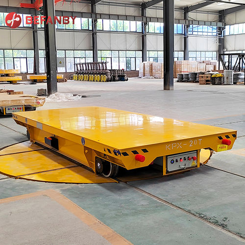 Navette de transfert sur rails électrique - KPX - 20T - BEFANBY - pour charges lourdes / pour manutention
