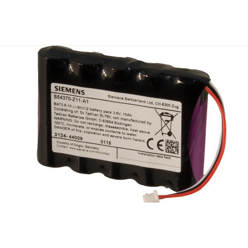 Batterie lithium - BAT3.6-10 - Siemens Fire Safety - cylindrique / rectangulaire