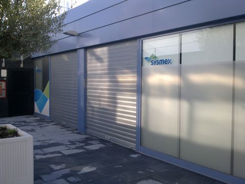 Porte à enroulement - Talleres Alfa Torres - en acier galvanisé / industrielle / pour l'intérieur