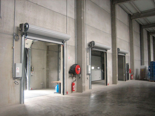 Porte à enroulement - EI60 - Talleres Alfa Torres - en métal / PVC / industrielle