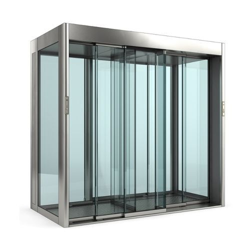 Porte coulissante - INTERLOCK 674 - AUTOMATIC SYSTEMS - pour l'intérieur / industrielle / d'accès