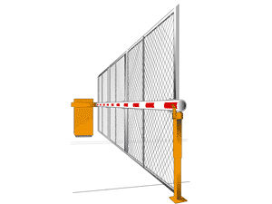 Barrière de parking - BLG 76 - AUTOMATIC SYSTEMS - levante / avec rideau métallique
