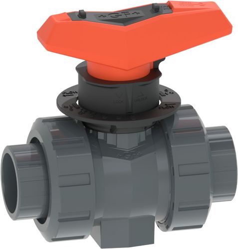 Vanne à billes - 546  - DIVATEC,SL - pneumatique / électrique / en inox