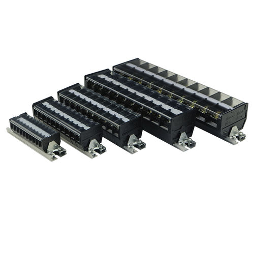 Bloc de jonction sur rail-DIN - TD series - Utility Electrical Co., Ltd. - à connexion à vis / de traversée / en matière plastique