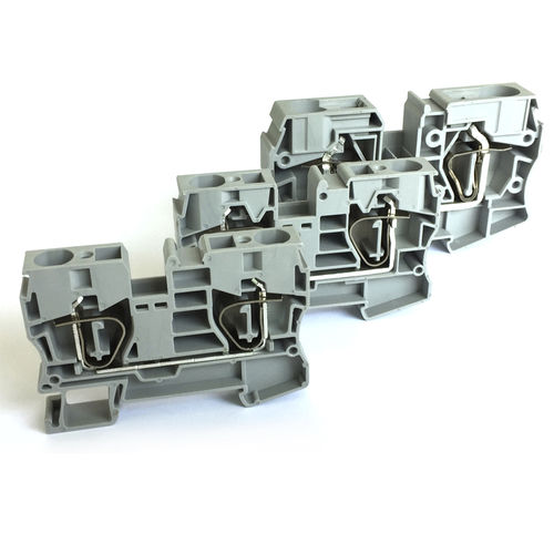 Bloc de jonction sur rail-DIN - JUT3-10/16/35 series - Utility Electrical Co., Ltd. - à connexion à ressort / de traversée / unipolaire