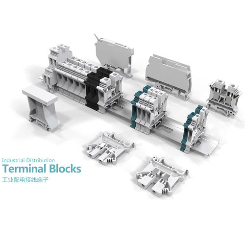 Bloc de jonction sur rail-DIN - JUT1 series - Utility Electrical Co., Ltd. - à connexion à vis / standard