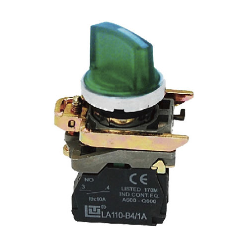 Interrupteur rotatif - LA110-B4-BK1 series - Utility Electrical Co., Ltd. - bipolaire / IP40 / lumineux