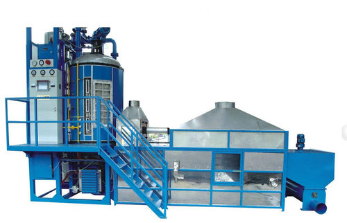 Pré-expanseur pour polystyrène expansé - SPJ50, 90 - Hangzhou Fangyuan Plastics Machinery Co.,Ltd - contrôlé par PLC / automatique / pour polypropylène expansé