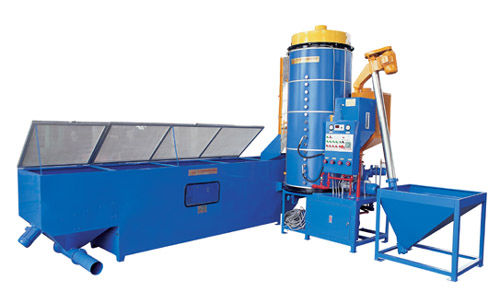 Pré-expanseur pour polystyrène expansé - SPY70, 90 - Hangzhou Fangyuan Plastics Machinery Co.,Ltd - contrôlé par PLC / automatique / continu