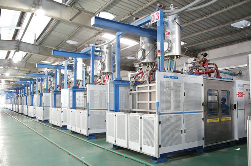 Machine de moulage de mousse plastique - SPZ1270-1470FH - Hangzhou Fangyuan Plastics Machinery Co.,Ltd - pour EPS / pour polypropylène expansé / contrôlée par PLC
