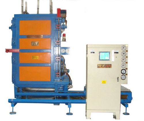 Machine de moulage de mousse plastique - SPB200-600 - Hangzhou Fangyuan Plastics Machinery Co.,Ltd - de blocs PSE / contrôlée par PLC / avec cycle à vide
