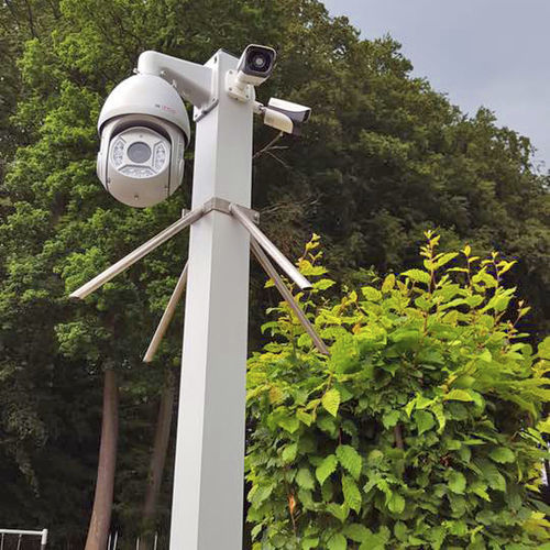 Mât de vidéosurveillance - Alphatronics