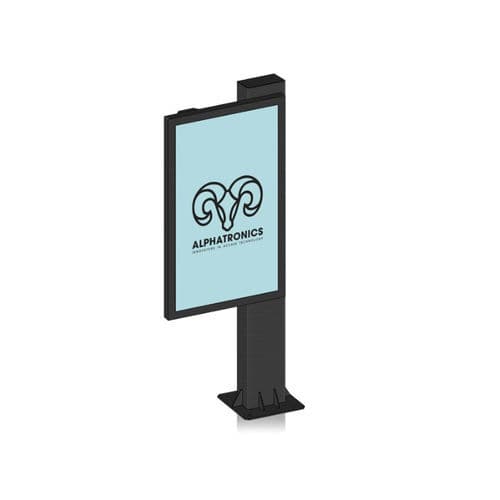 Panneau d'affichage LCD - Alphatronics - couleur / 1920 x 1080 / 55"