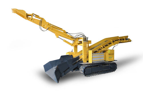Chargeuse à chenilles - ZWY-80L - Jinan Fucheng Hydraulic Equipment Co., Ltd - articulée / pour mine souterraine