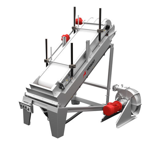 Machine de brossage à bande - HIBB - Herbort - Inclinable
