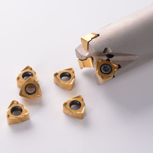 Fraise d'épaulement - OKE Precision Cutting Tools Co., Ltd. - à plaquettes / pour acier / haute performance